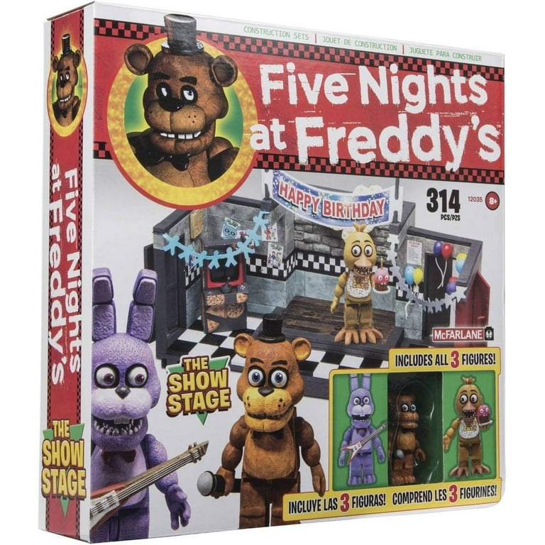Five Nights at Freddys The Show Stage Construction Set - Walmart.com