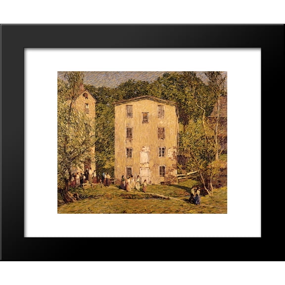 Five O'Clock, June 20x24 Framed Art Print by Robert Spencer