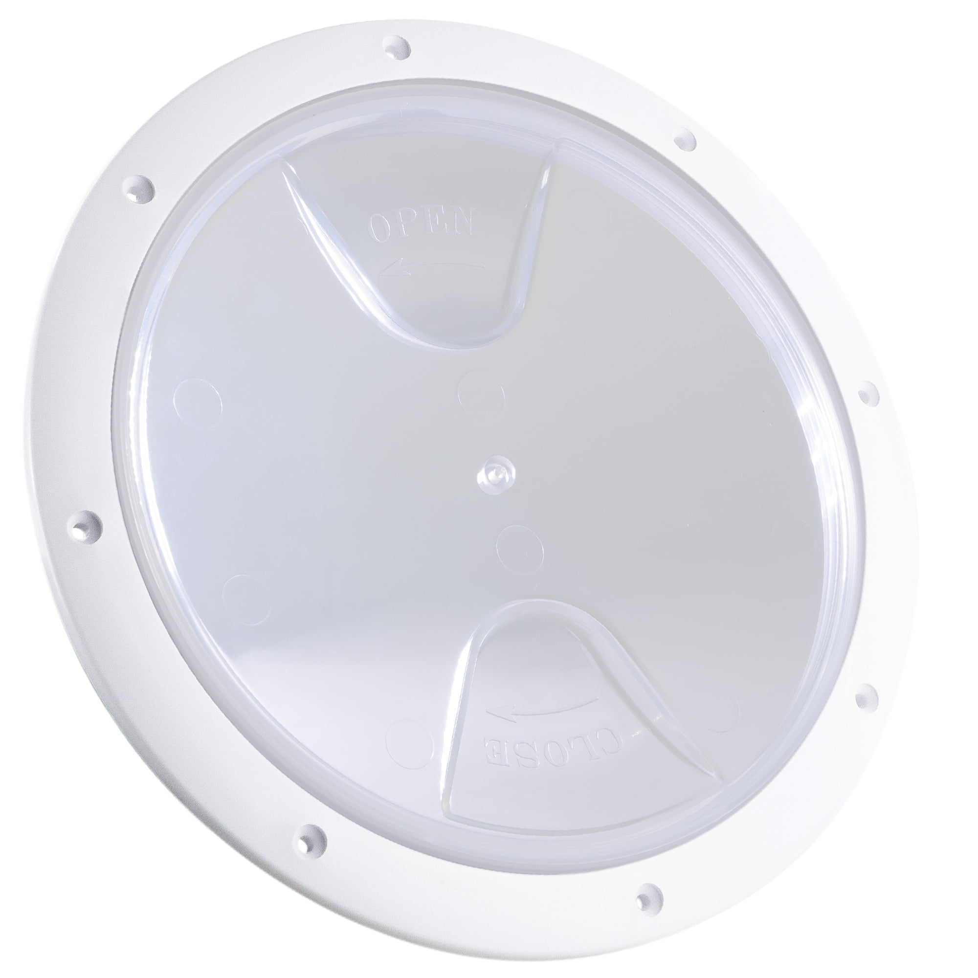 Five Oceans 6" Boat Hatch, Marine Round Inspection Deck Plate Hatch