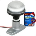 thumbnail image 1 of Five Oceans Anchor Light - Stern Lights for Boats, Boat Lights Navigation, 12V DC, USCG 2NM Certified, 4-Inch Fixed Mount, Boat Stern Light for Pontoon, Fishing Boat, Bass Boat, Sport Boat - FO2874, 1 of 9
