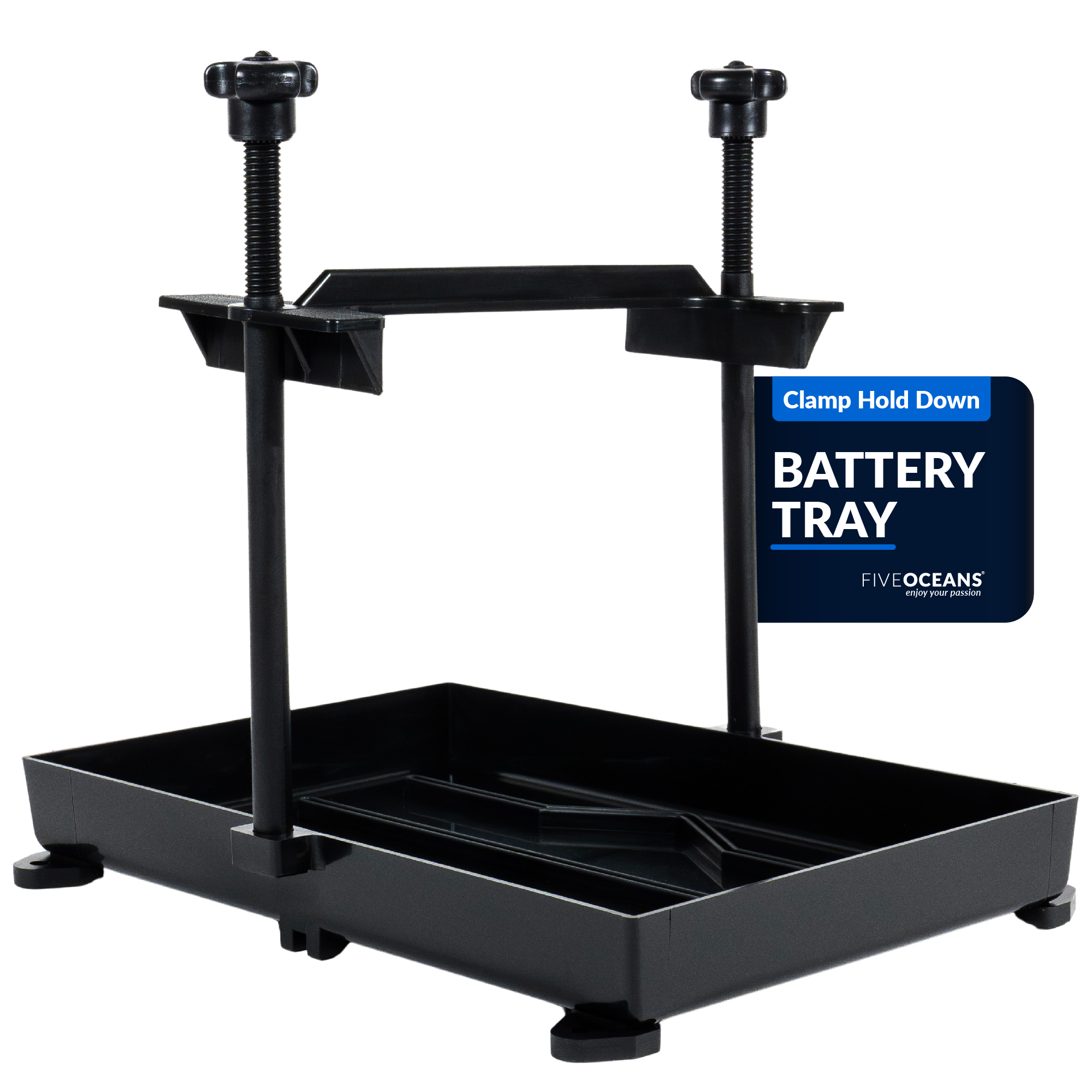 Seachoice ® 22033 - Battery Tray with Strap and Stainless Steel Buckle for 24 Se