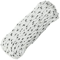 Five Oceans Boat Anchor Rope 5/16 inch x 75 ft - Marine Premium 3-Strand White Nylon - Ideal for Mooring Anchoring Windlasses Towing - FO4566-M75