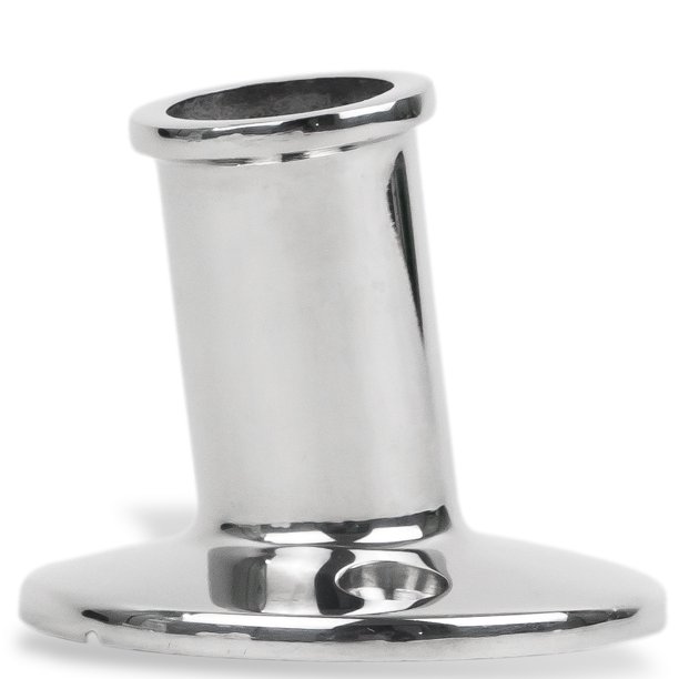 Five Oceans Boat Flag Pole Socket, Flag Pole Holder,Top Mount, Marine