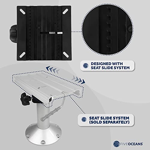 Five Oceans Boat Seat Pedestals, Pedestal Boat Seat Base, Fixed Height