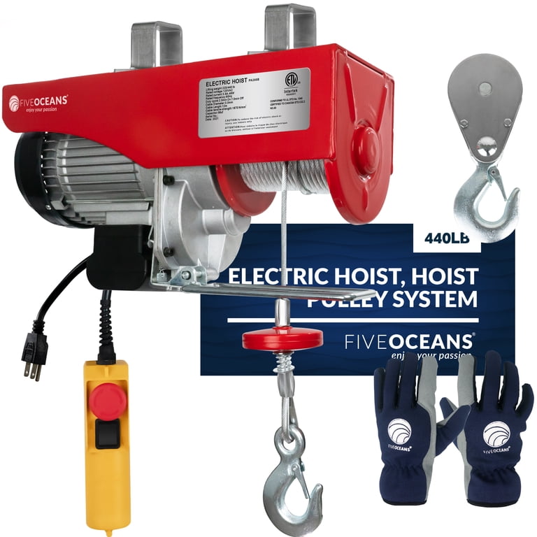 Remote Control Pulley System Pulley Hoist Garage Pulley System For Garage TRUSOON Pulley Hoist