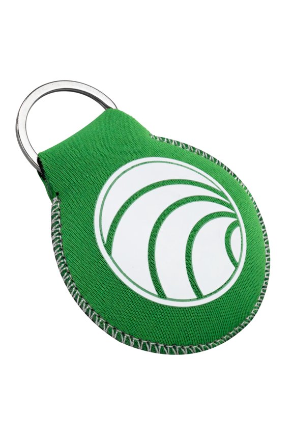 Floating Neoprene Keychain, Green - FO4495-G