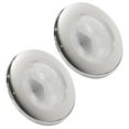 thumbnail image 1 of Five Oceans LED Marine Courtesy Lights, 2 Pack 3 Inch Boat Ceiling Light, Round Cockpit Light, Boat Cabin Light, Blue LED, 12-24V, IP66 Waterproof, Flush Mount for Boat Truck RV Trailer - FO4135-M2, 1 of 9