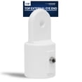 thumbnail image 1 of Five Oceans Marine Bimini Top External Eye End, 7/8 Inch White Nylon, Ideal for Pontoon, Fishing, Ski Boats FO1881, 1 of 7