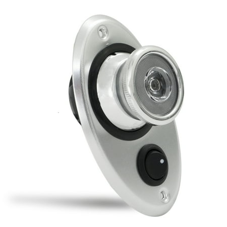 Five Oceans RV LED Ceiling Light, RV Lights Interior with Adjustable 360 Degree Eye-Balled Rotation, On/Off Rocker Switch, 9-30 Volts, Splashproof, for Car, RV, Trailer, Trucks, Camper, Boat - FO4596
