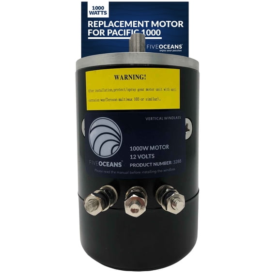 Five Oceans Replacement Motor for Pacific 1000 Vertical Windlass 1000W FO3766