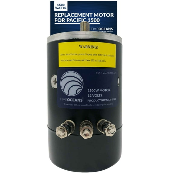 Five Oceans Replacement Motor for Pacific 1500 Vertical Windlass 1500W FO3767