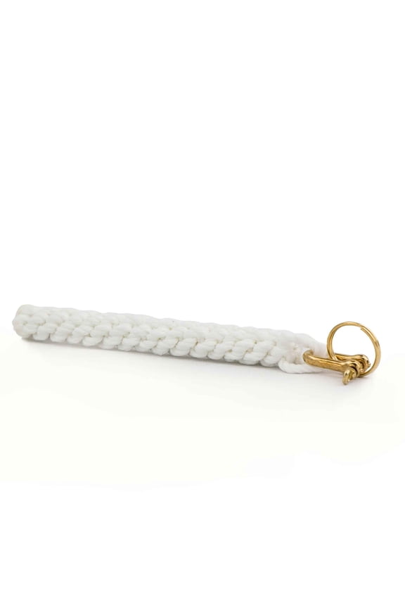 Rope Bell Pull for Hanging Nautical Ships Bell, Braided Rope Keychain - FO3038