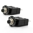 Five Oceans Terminal Circuit Breaker with Reset Button, 5 Amp (Pair ...
