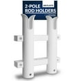 thumbnail image 1 of Five Oceans Two Rack Pole Side-Mount Rod Holder, White FO4331, 1 of 7