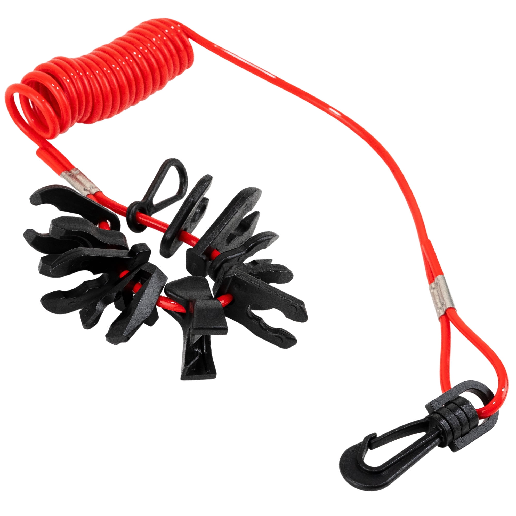 ISURE MARINE Universal Boat Kill Switch Key Set – Safety Lanyard Cord For Mercury, Yamaha, Honda, Suzuki & More 2 thumbnail image