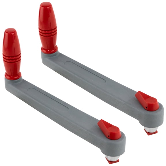 Five Oceans Universal Floating Grey Locking Winch Handle, 10 inches 2-Pack FO3924-M2