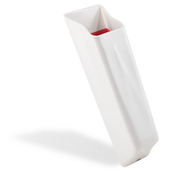 Five Oceans Winch Handle Holder, UV-Stabilized and Non-Corrosion White PVC, Self-Draining System, 11-1/2" Long - FO4687