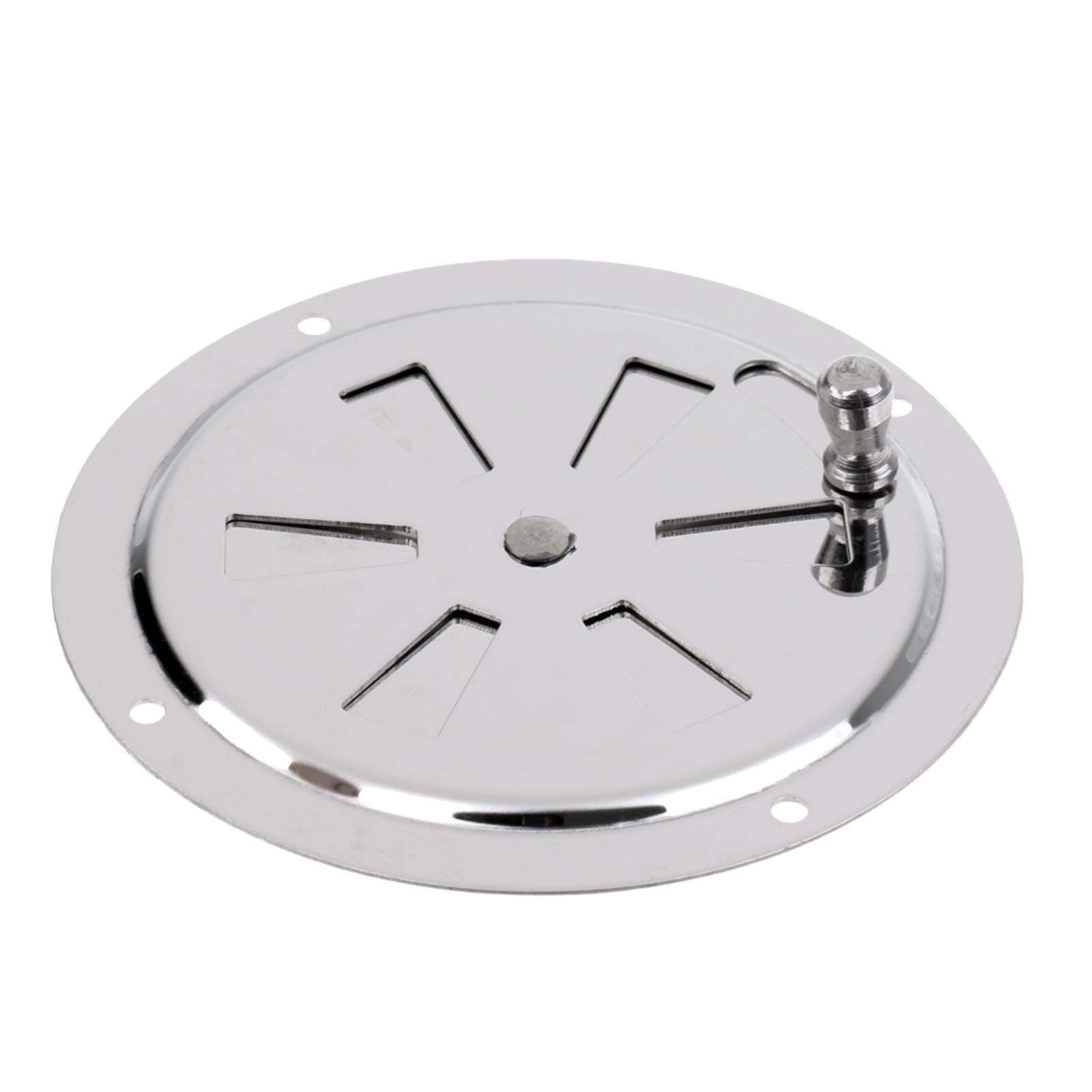 Five Oceans air Thru Butterfly Vent Cover 4inch, Stainless Steel Boat