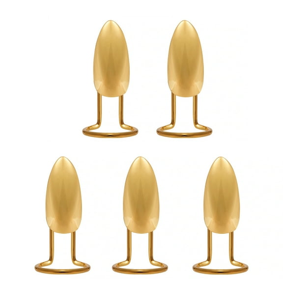 Five Pack Of Mechanical Fashion Nails for Stylish Individuals Comfortable and Adjustable Copper Rings for Everyday Wear