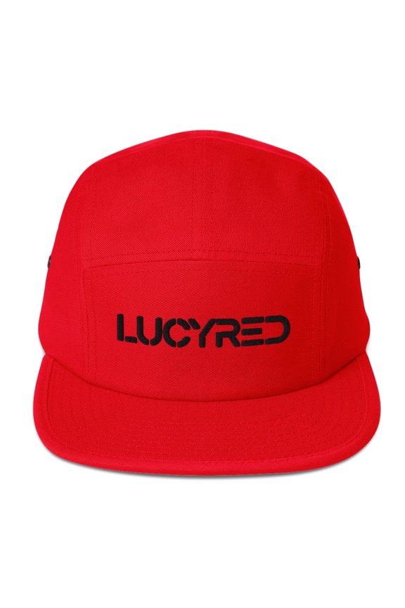 Five Panel Cap 3D Puff (Red)