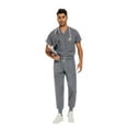 thumbnail image 1 of Five Pockets Joggers Wrinkles Free Men Scrub Sets, 1 of 1