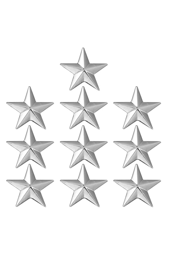 Five-Pointed Star Lapel Pin Collar Corner Women Mens Brooch Badge Clip for Shirt Dresses Backpack Ornament