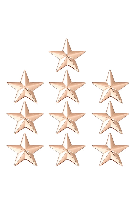 Five-Pointed Star Lapel Pin Collar Corner Women Mens Brooch Badge Clip for Shirt Dresses Backpack Ornament