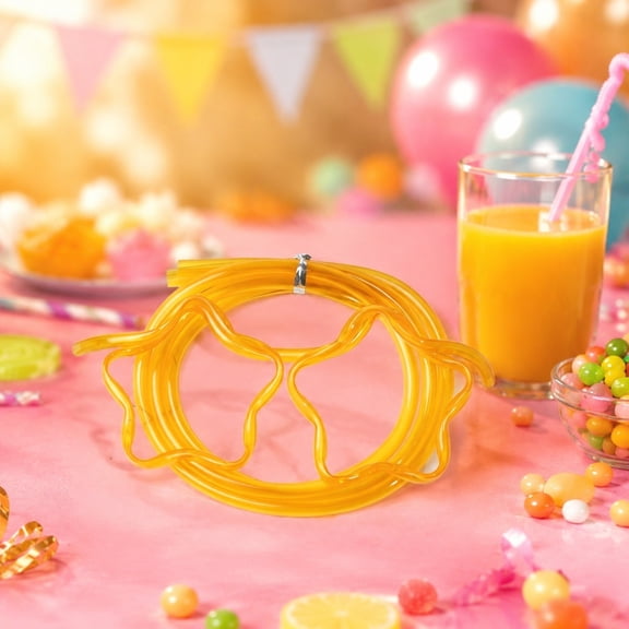 Five Pointed Star Straw Glasses, Unique Star Shape Interesting Novelty Drinking Convenient Design, Party Accessory, Funny Prop for Birthday Gathering Daily Leisure Drinking Entertainment