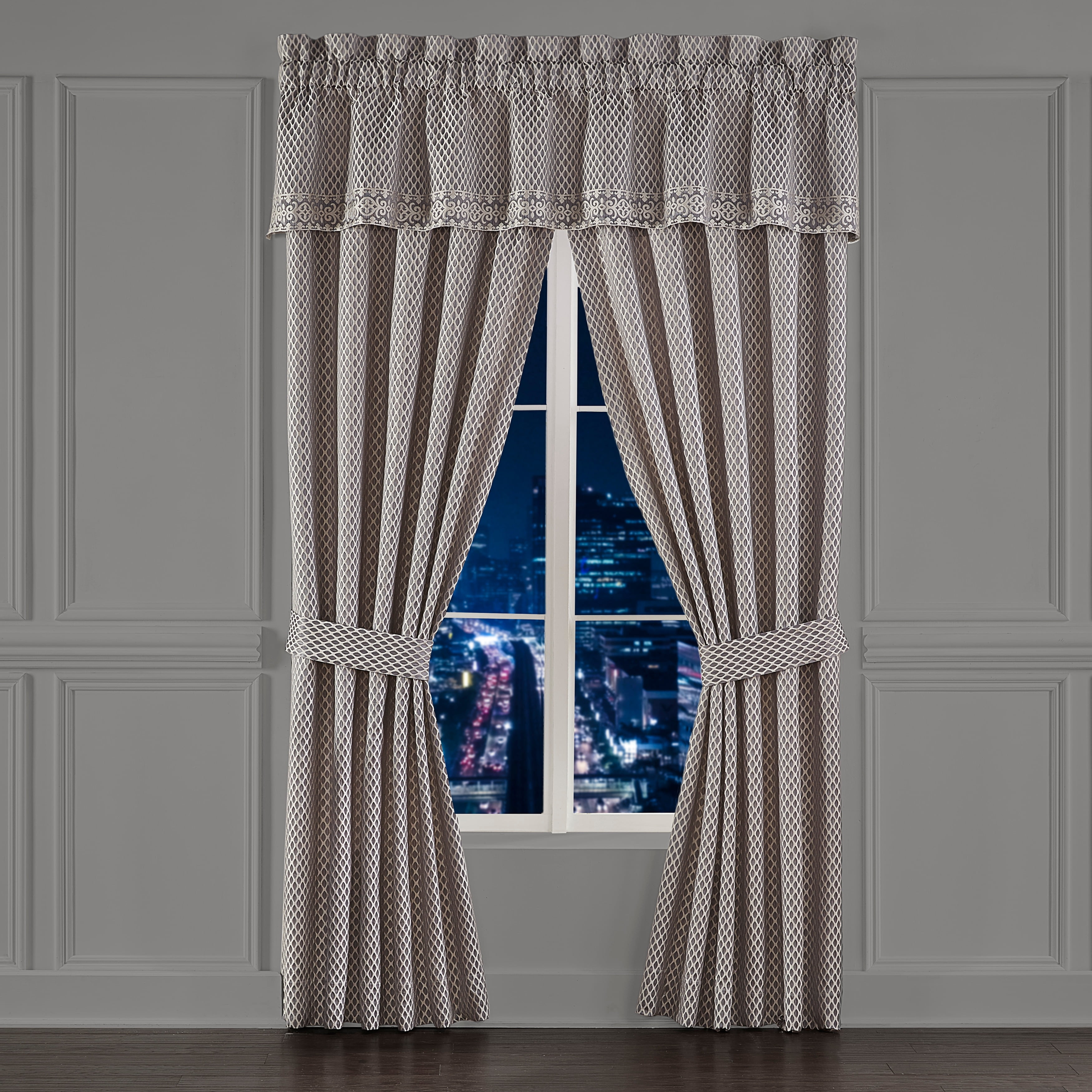 Five Queens Court Houston 84 Inch Window Panel Pair - Walmart.com