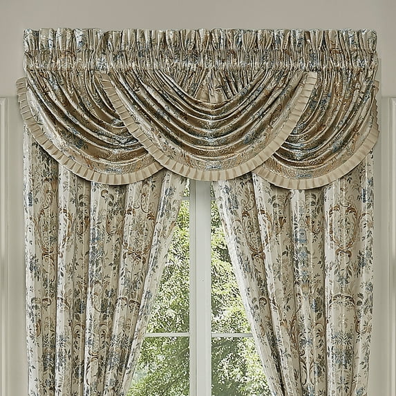 Five Queens Court Jillian Window Waterfall Valance