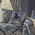 thumbnail image 1 of Five Queens Court  Manila 18 Inch Square Decorative Throw Pillow, 1 of 4