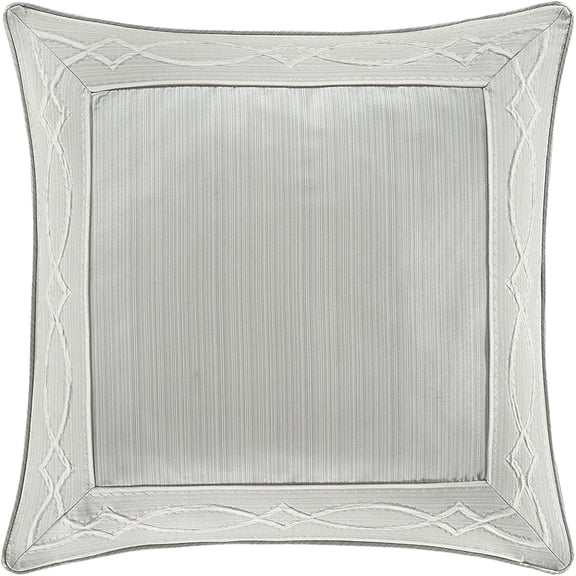 Five Queens Court Nouveau Modern Luxury Euro Sham, Spa, 26X26