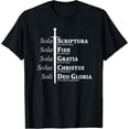 thumbnail image 1 of Five Solas Reformed Christian T-Shirt, 1 of 3