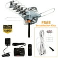 thumbnail image 1 of Five Star 150-Mile Outdoor Antenna with 360° Rotation, UHF/VHF/FM, Remote Control, Installation Kit, 1 of 7