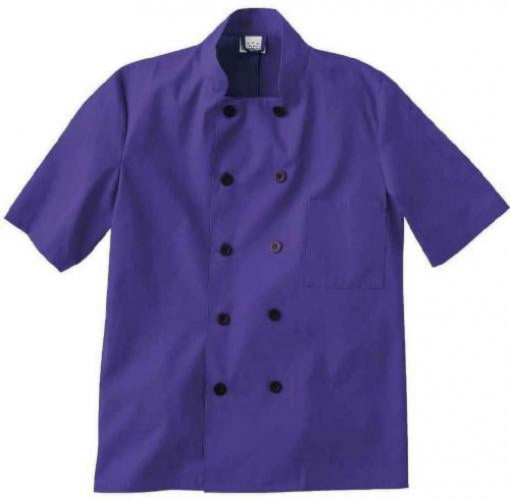 Five Star Short Sleeve Colored Chef Jacket Walmart