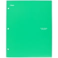 thumbnail image 1 of Five Star 2-Pocket Stay-Put Plastic Folder, Green (37451), 1 of 8