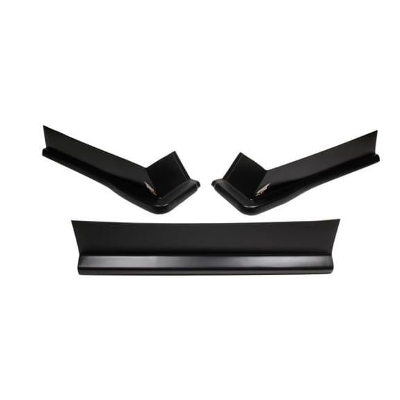 Five Star 3022-417-B Modified Aero Valance, Black - 3 Piece