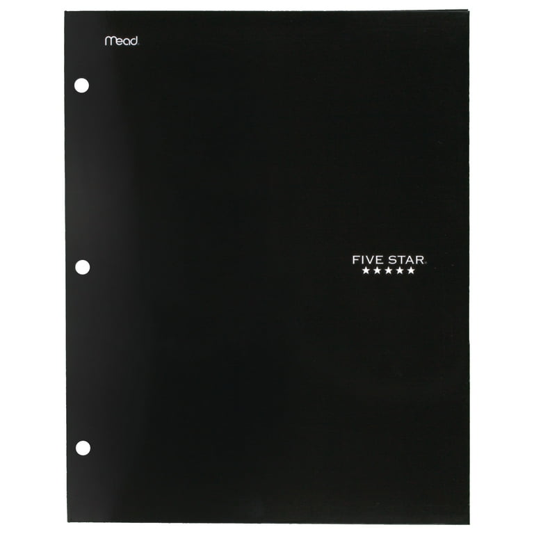Five Star 4 Pocket Paper Folder 12