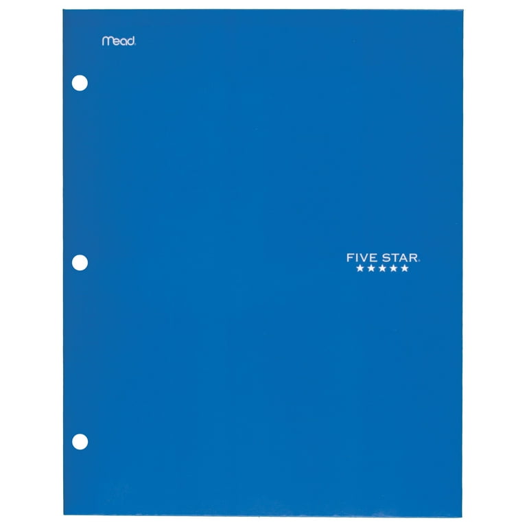 Five Star 4-Pocket Paper Folder, Assorted Colors (33585) - Walmart.com