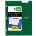 thumbnail image 1 of Five Star 4-Pocket Paper Folder, Forest Green (331060D-WMT22), 1 of 7