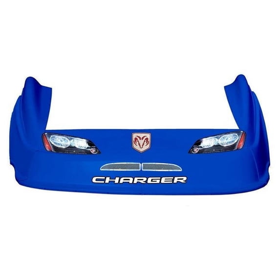 Five Star 475-417-CB Charger MD3 Complete Nose & Fender Combo Kit, Chevron Blue