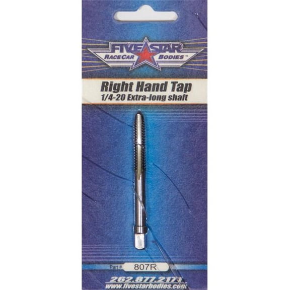 Five Star 807R 0.25-20 in. Right Hand Extra Long Tap