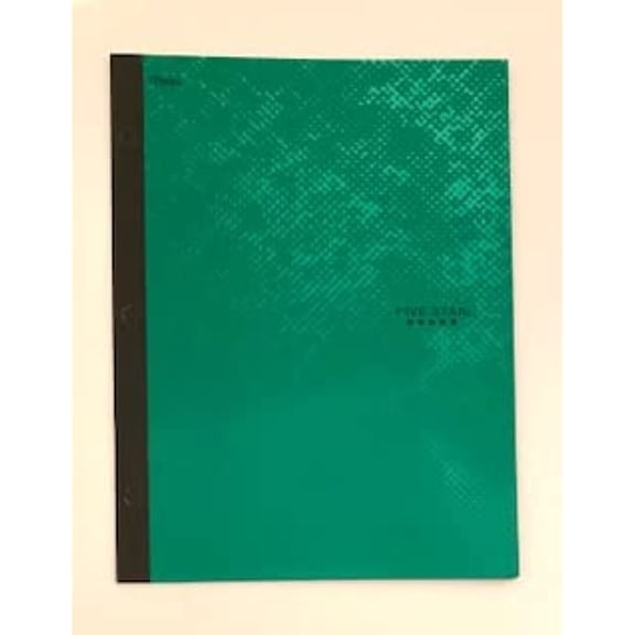 Five Star Active 2 Pocket, 3 Hole Punched, Green Folder