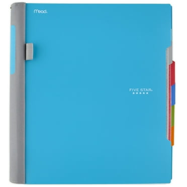 Five Star Advance Notebook - 5 Subject, 200 Count College Ruled, Teal
