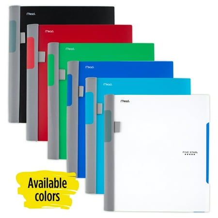 Five Star Advance Notebook, 1 Subject, College Ruled, Assorted Colors (11133)