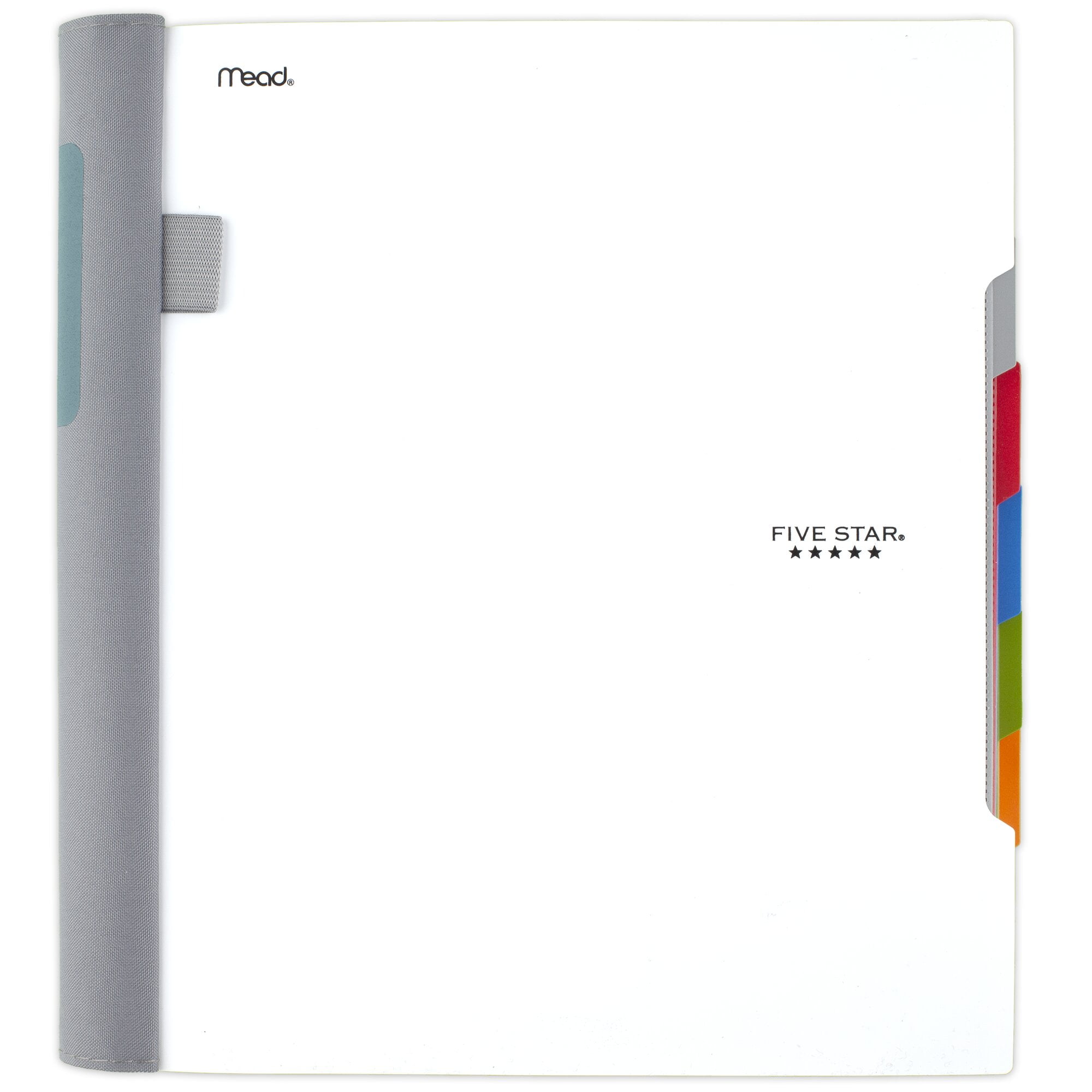 Five Star Advance Spiral Notebook Plus Study App 5 Subject College Ruled 8 12 x