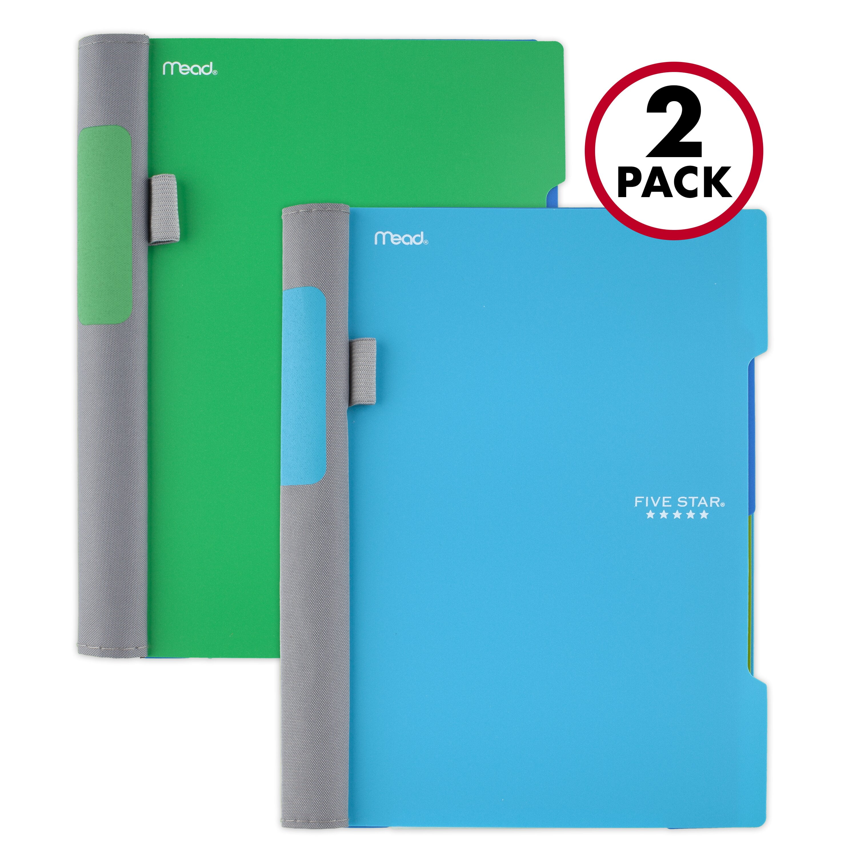 Five Star Advance Wirebound Notebook, 2 Subject, College Ruled, 9 1/2