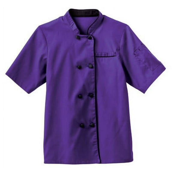 Five Star Chef Apparel 18028 Five Star Womens Short Sleeve Executive Coat