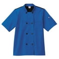 thumbnail image 1 of Five Star Chef Jacket Short Sleeve Colors Moisture Wicki, 1 of 1