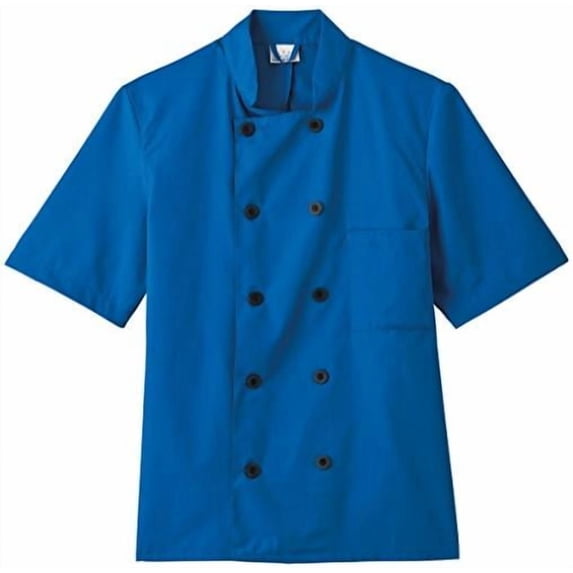 Five Star 18025 Adult's SS Chef Jacket Royal 4X-Large